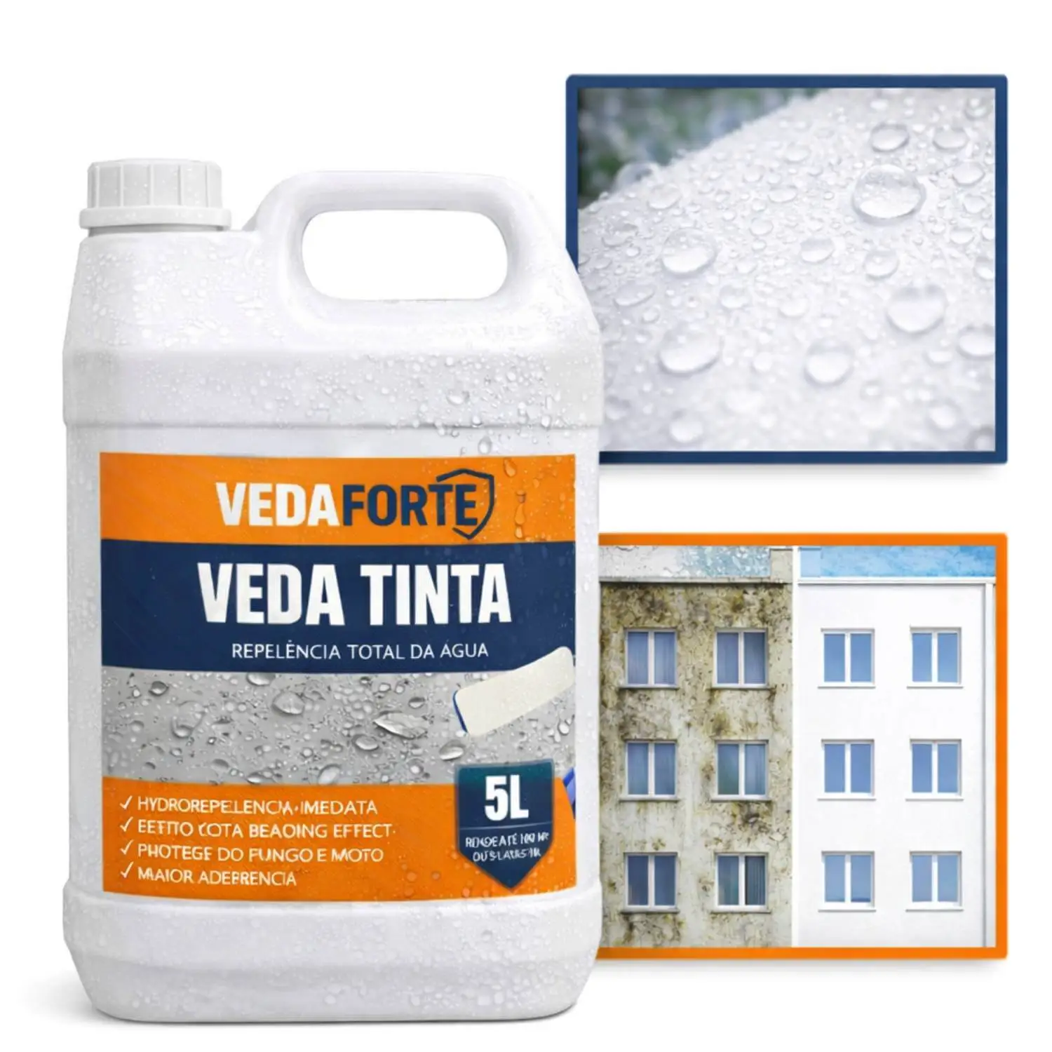 Aditivo Veda Tinta 5L anti-mofo